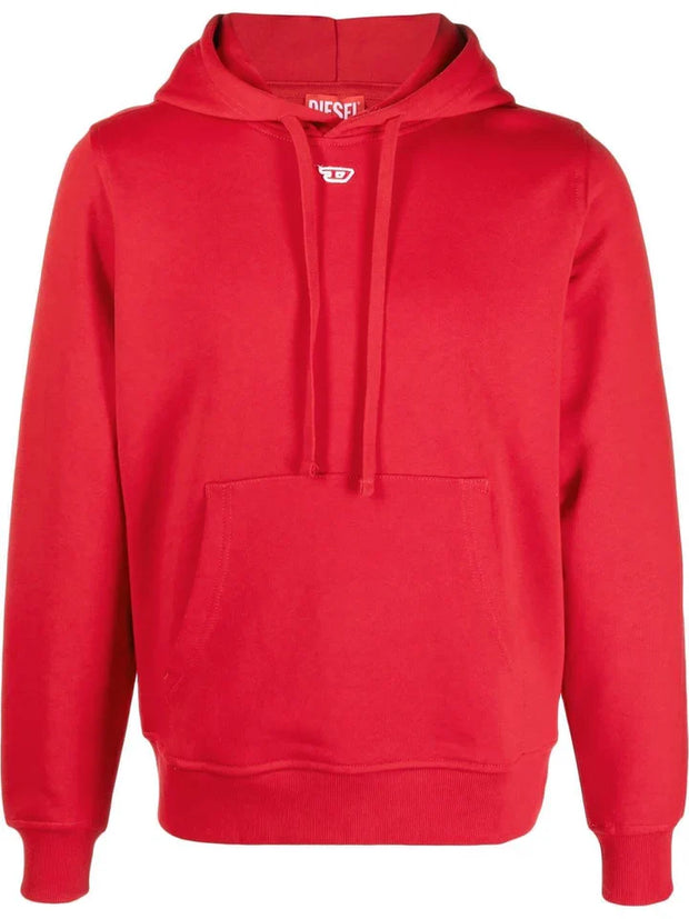 DIESEL S-GINN-D LOGO PACHED HOODIE
