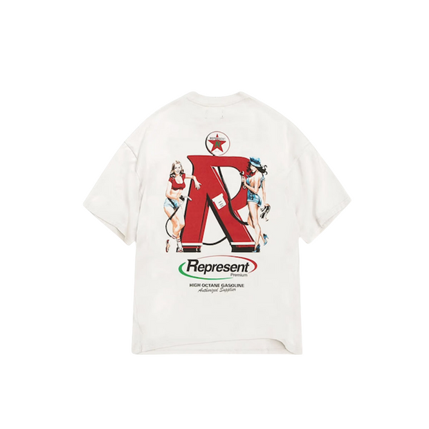 Represent  Premium T-shirt Flat White