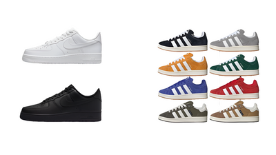 AF1 + Adidas Campus Combo
