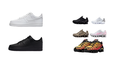 AF1 + Nike Shox TL Combo