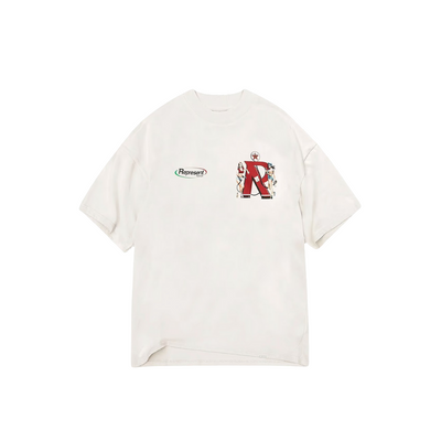 Represent  Premium T-shirt Flat White