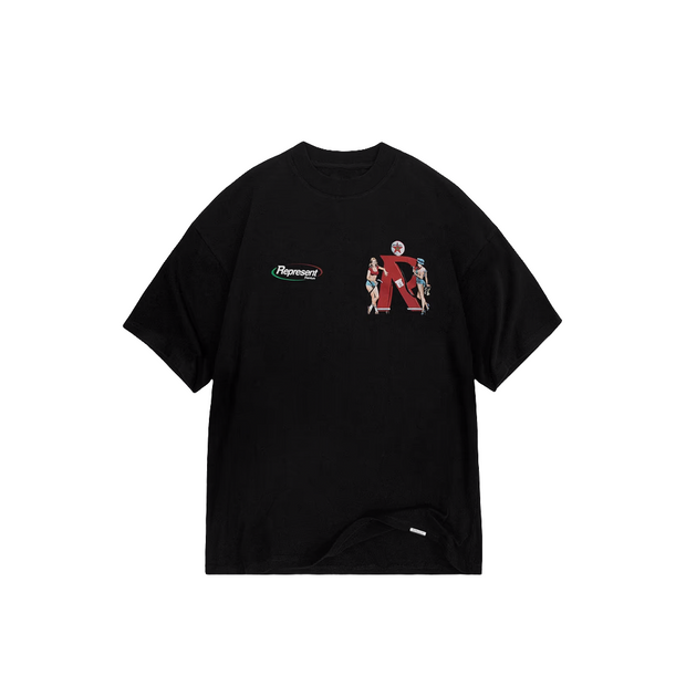 Represent Premium T-shirt Off Black