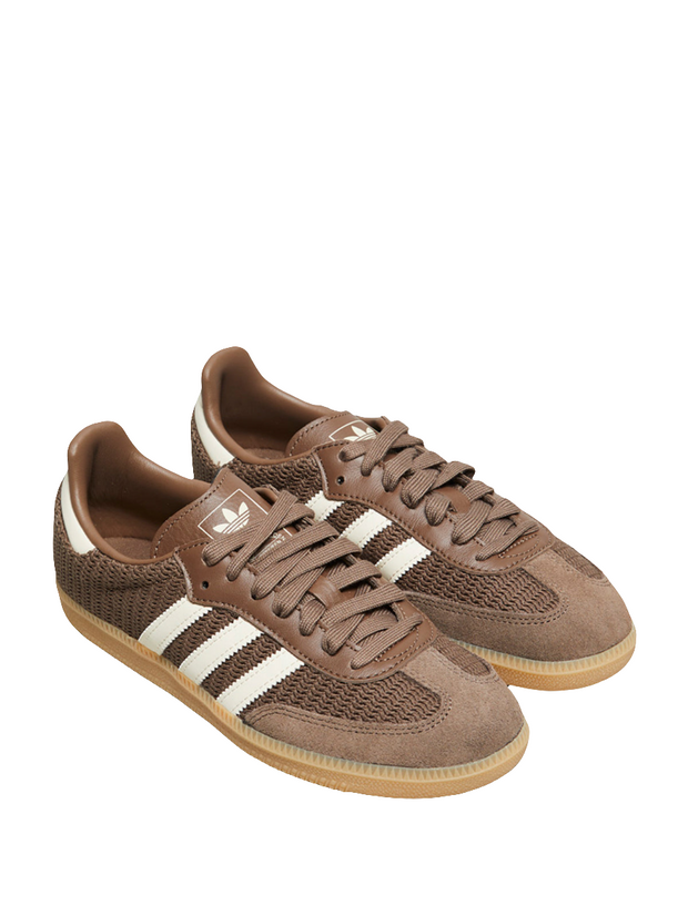 Samba OG Sneakers in Earth Strata, Wonder White and Magic Beige