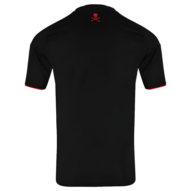 Orlando Pirates 25/26 Home Jersey Mens Black/Red/White