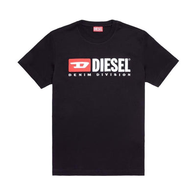 Diesel Men's T-Shirt T-Boxt Logo Black