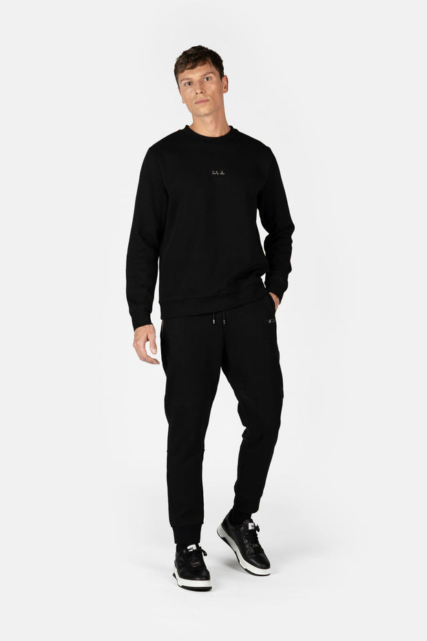 Balr. Q-Series Regular Fit Crewneck Jet Black