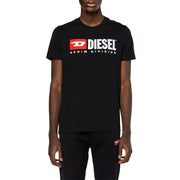 Diesel Men's T-Shirt T-Boxt Logo Black