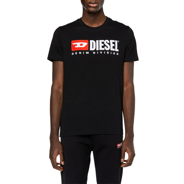 Diesel Men's T-Shirt T-Boxt Logo Black