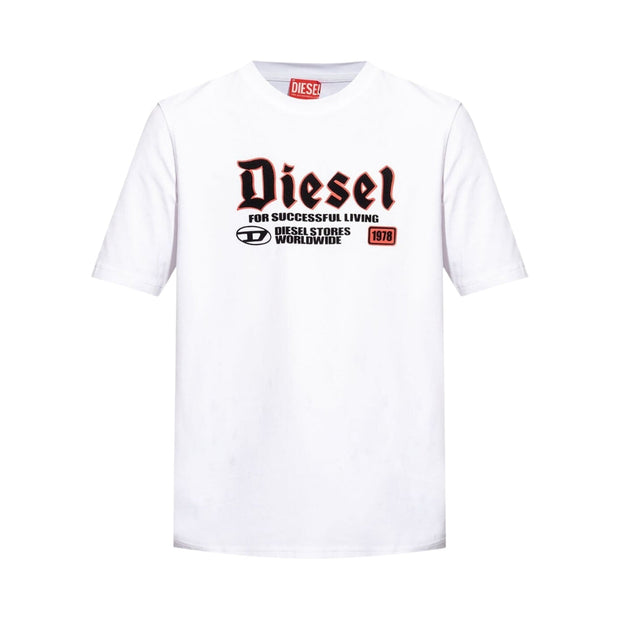 Diesel T-Adjust K1 Logo White