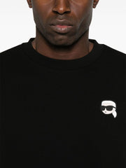 Karl Lagerfeld Karl Ikon-patch sweatshirt