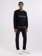 Replay Men's Crewneck Sweatshirt With Outdoor Print