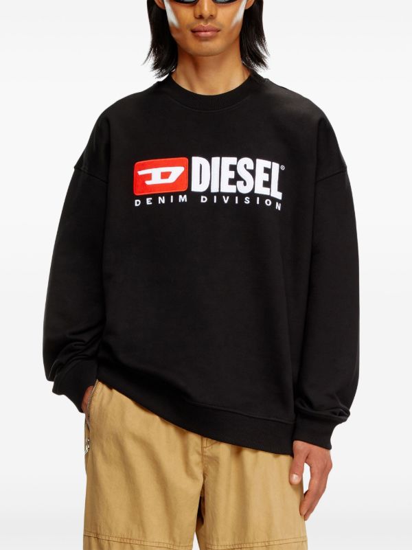 Diesel Men's S-Boxt-Div cotton sweatshirt