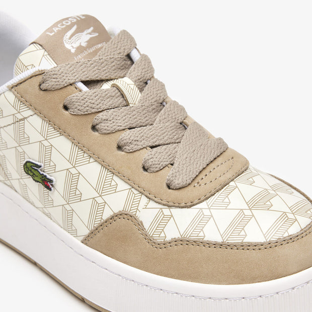 Lacoste Ace Clip Leather Monogram Sneakers