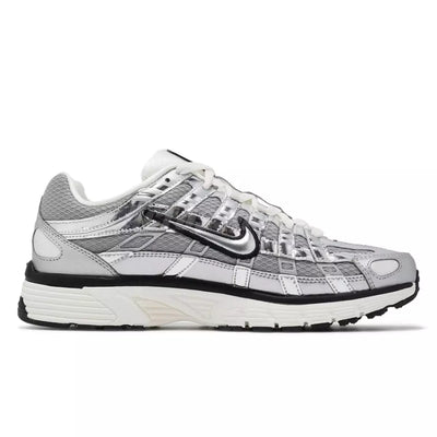 P-6000 Metallic Silver Men Unisex LifeStyle Casual Shoes Sneaker