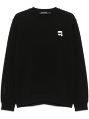 Karl Lagerfeld Karl Ikon-patch sweatshirt