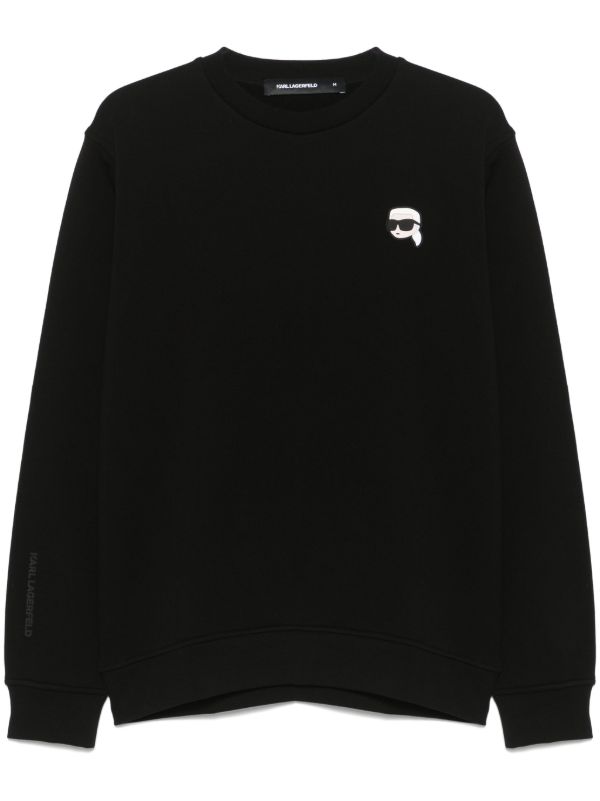 Karl Lagerfeld Karl Ikon-patch sweatshirt