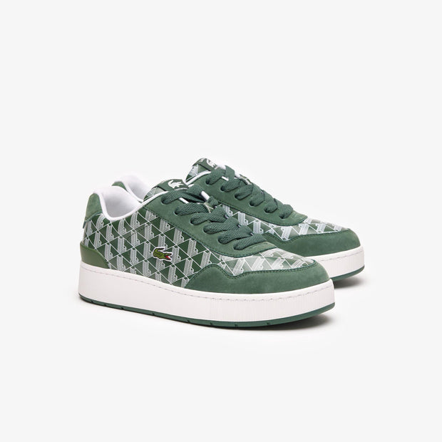 Lacoste Ace Clip Leather Monogram Sneakers