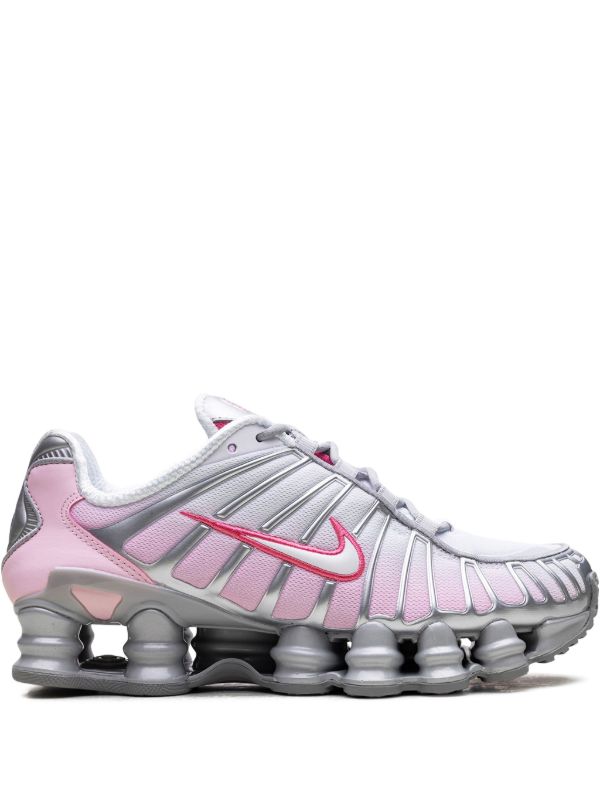 Shox TL "Metallic Platinum/Pink Foam/White/Pinksicle" sneakers