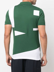 LACOSTE LOGO-PATCH SHORT-SLEEVED POLO SHIRT