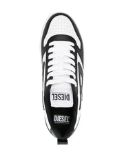 Diesel S-Ukiyo V2 Low Panelled Sneakers – White & Black