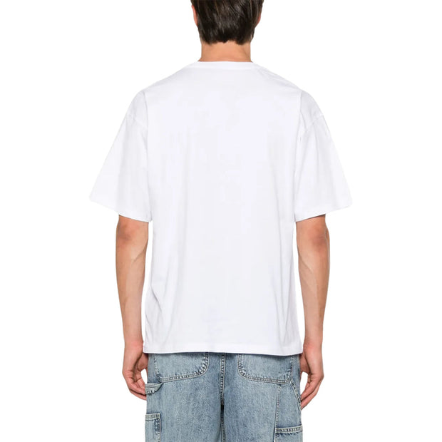 Diesel Men's T-Shirt T-Adjust K14 Logo White