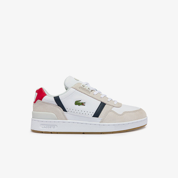 Lacoste Men's T-Clip White/Red/Beige