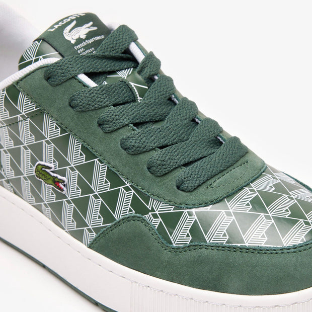 Lacoste Ace Clip Leather Monogram Sneakers