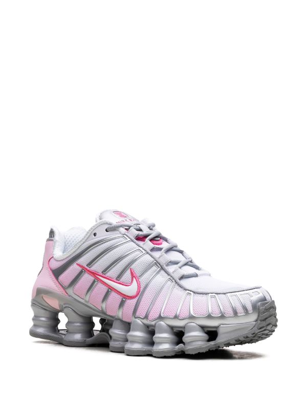 Shox TL "Metallic Platinum/Pink Foam/White/Pinksicle" sneakers