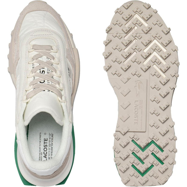 Lacoste  Mens Elite Active Textile Color Pop Sneakers