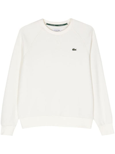 Lacoste Crocodile-patch jersey sweatshirt