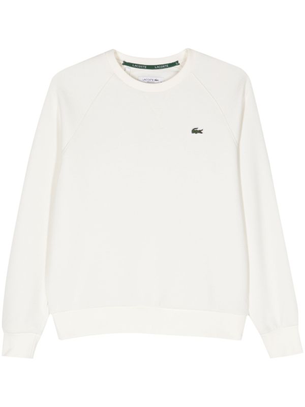 Lacoste Crocodile-patch jersey sweatshirt