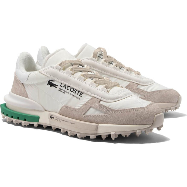 Lacoste  Mens Elite Active Textile Color Pop Sneakers