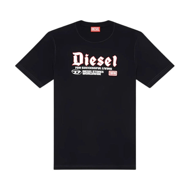 Diesel T-Adjust K1 Logo Black
