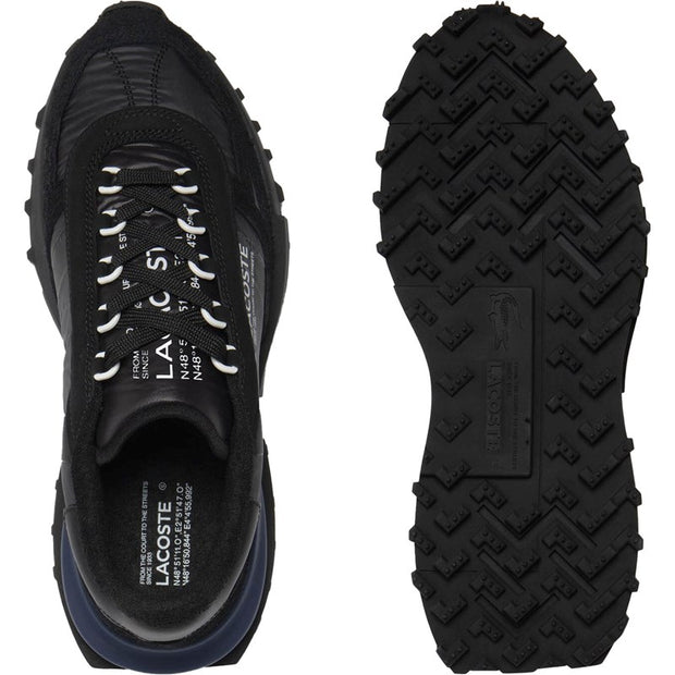 Lacoste Mens Elite Active Textile Sneakers