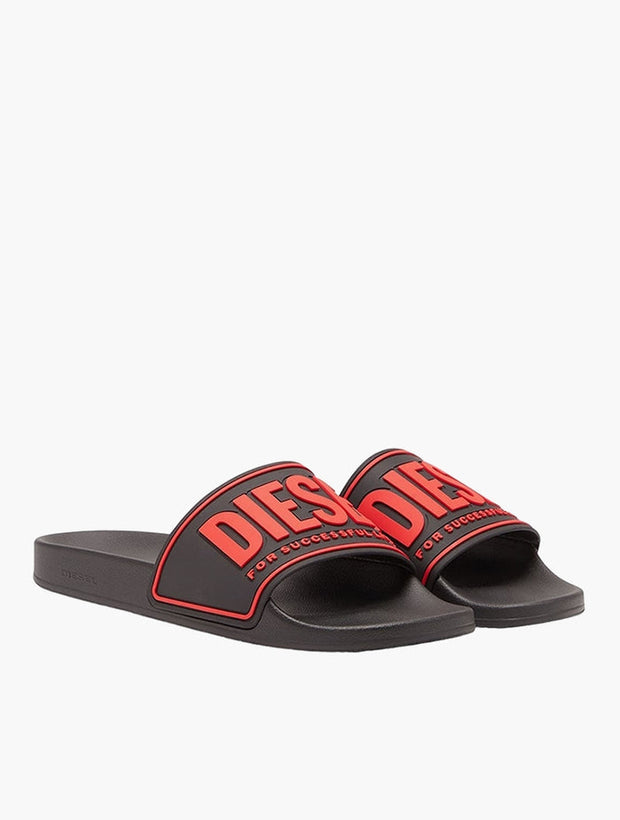 Diesel Sa-Mayemi-Pool Slides With 3D Logo