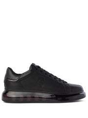 Karl Lagerfeld Ikon NFT Kapri Kushion Leather Sneakers – Black