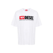 Diesel Men's T-Shirt T-Adjust K14 Logo White